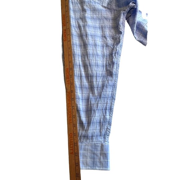 Resistol Light Blue Long Sleeve Button Up Shirt Medium - Picture 5 of 7